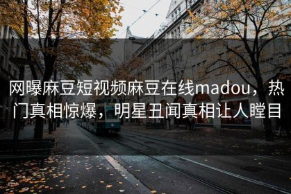网曝麻豆短视频麻豆在线madou，热门真相惊爆，明星丑闻真相让人瞠目